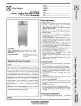 Electrolux Freezer REX71FFR User manual