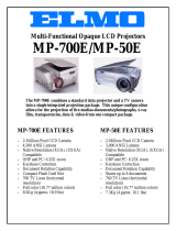 Elmo MP-700EX User manual