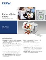 Epson PictureMate Show Digital Frame / Compact Photo Printer - PM 300 Specification
