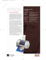 Epson Stylus Color 580 Ink Jet Printer Specification