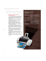Epson Stylus Color 880 Ink Jet Printer Specification