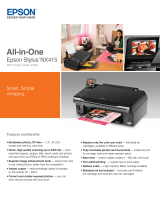 Epson NX415 Specification