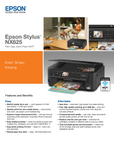 Epson NX625 Specification