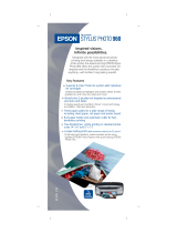 Epson Stylus Photo 960 Ink Jet Printer Specification
