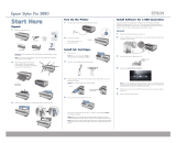 Epson Stylus Pro 3880 Inkjet Printer Designer Edition Operating instructions