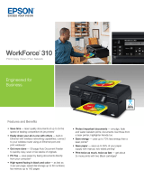 Epson WorkForce 310 All-in-One Printer Specification