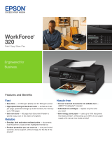 Epson WorkForce 320 All-in-One Printer Specification