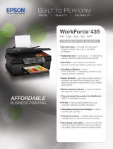 Epson WorkForce 435 All-in-One Printer Specification
