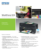 Epson WorkForce 615 All-in-One Printer Specification