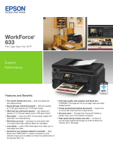 Epson WorkForce 633 All-in-One Printer Specification