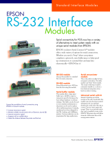 Epson RS-485 User manual