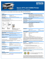 Epson Stylus CX5900 User manual