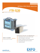 EXFO Photonic Solutions Div. FTB-5230 User manual