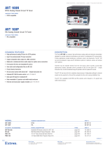 Extron electronic AVT 100N User manual