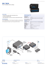 Extron electronic IPA T RLY4 User manual