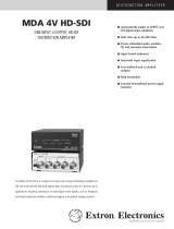 Extron electronic MDA 4V HD-SDI User manual