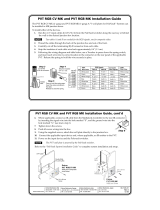 Extron electronics PoleVault System PVT RGB CV MK User manual