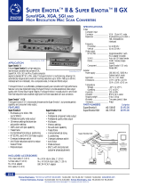 Extron electronic Scan Converter Super Emotia II User manual