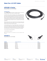 Extron electronic UTP23SF-4/75 User manual