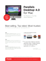 Parallel Desktop 4.0 User manual