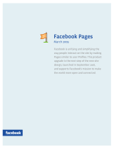 Facebook 2009 - Creating a Page User manual