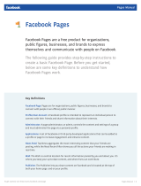 Facebook 2011 - Creating a Page User manual
