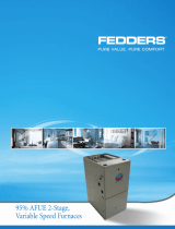 Fedders AFUE 2-Stage User manual
