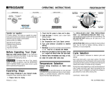 Frigidaire FDE/FDG647RF User manual
