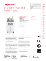 Frymaster FPRE14-7 User manual