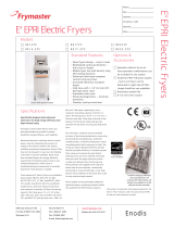 Frymaster Enodis RE14-2TC User manual