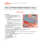 Fujitsu FKB-7681 Series User manual