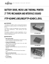 Fujitsu FTP-624DCL/DSL User manual