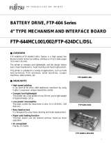 Fujitsu FTP-604 FTP-644MCL001 User manual
