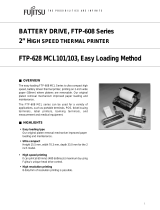 Fujitsu FTP-628MCL103 User manual