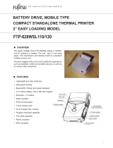 Fujitsu FTP-628WSL120 User manual