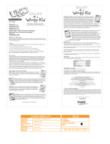 Fundex Games UNO: Diary of a Wimpy Kid User manual