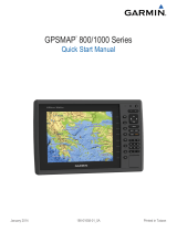Garmin GPSMAP 1040xs Quick start guide