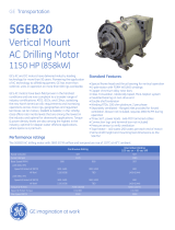 GE AC Drill Rig Motors User manual