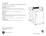 GE DCCD330GGWC User manual