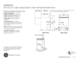 GE DRSR495EGWW User manual