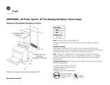 GE JBP85KDCC User manual