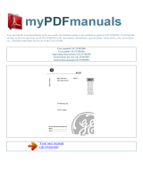 GE JVM1850 User manual