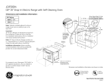 GE JDP39DNCC User manual