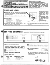 GE WWA8314P User manual