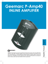 Geemarc P-AMP40 User manual