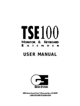 Gefen TSE100 User manual