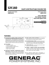 Generac GR160 User manual
