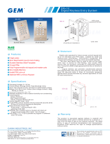 Gianni Industries DG-12 User manual