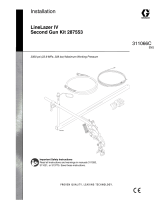 Graco 311066C Line Lazer IV Second Gun Kit User manual