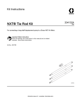 Graco 334132A - NXT Tie Rod Kit, Kit User manual